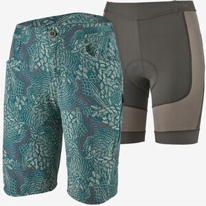 Patagonia Women's Dirt Craft Bike Shorts - Swift Feathers in EUC